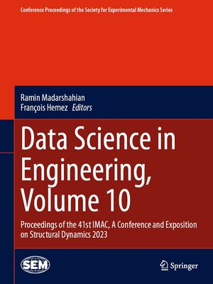 cover image of Data Science in Engineering, Volume 10